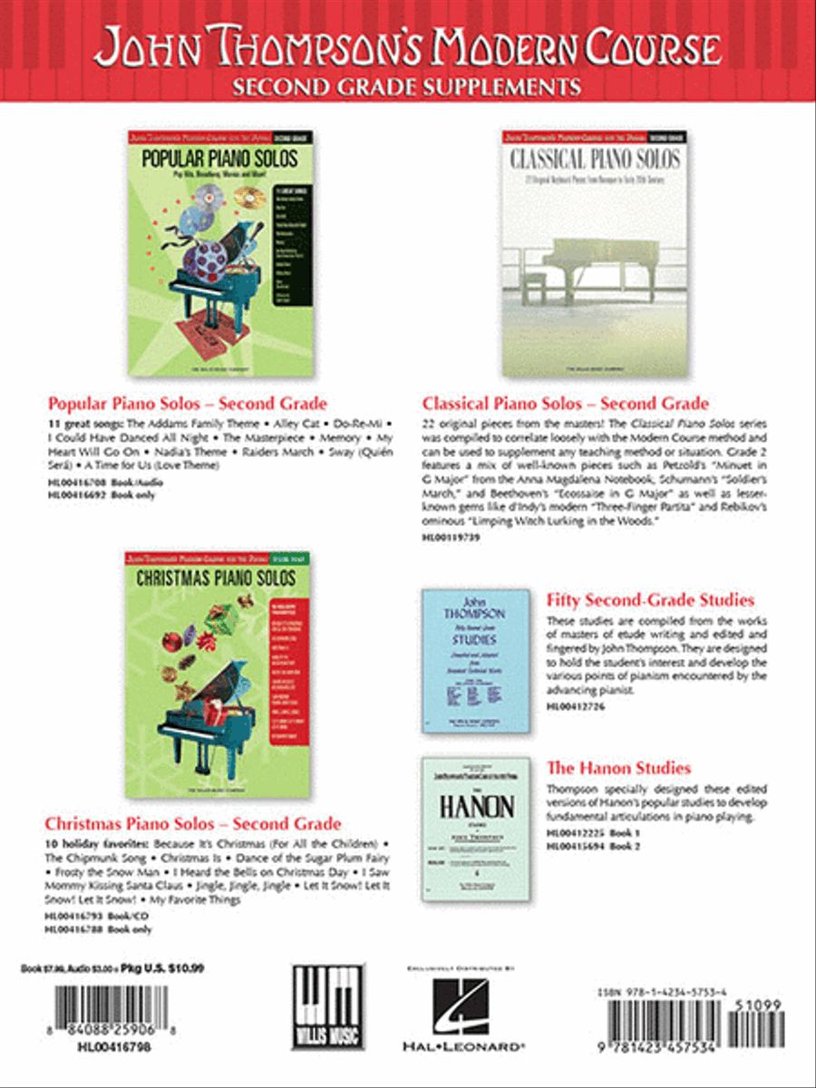 John Thompson's Modern Course for the Piano Piano Method scores gallery preview page 8
