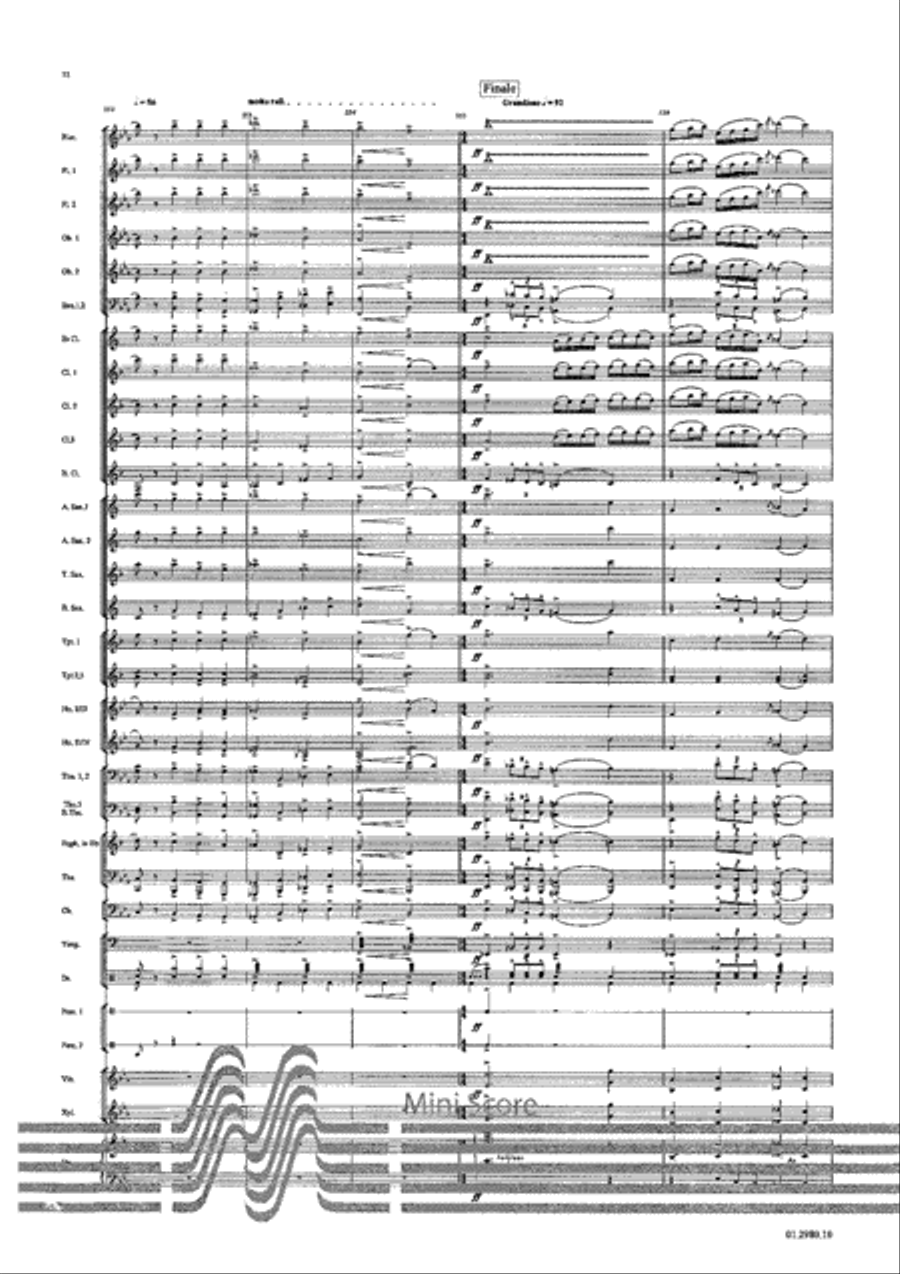 The Porgy and Bess Collection Concert Band scores gallery preview page 76
