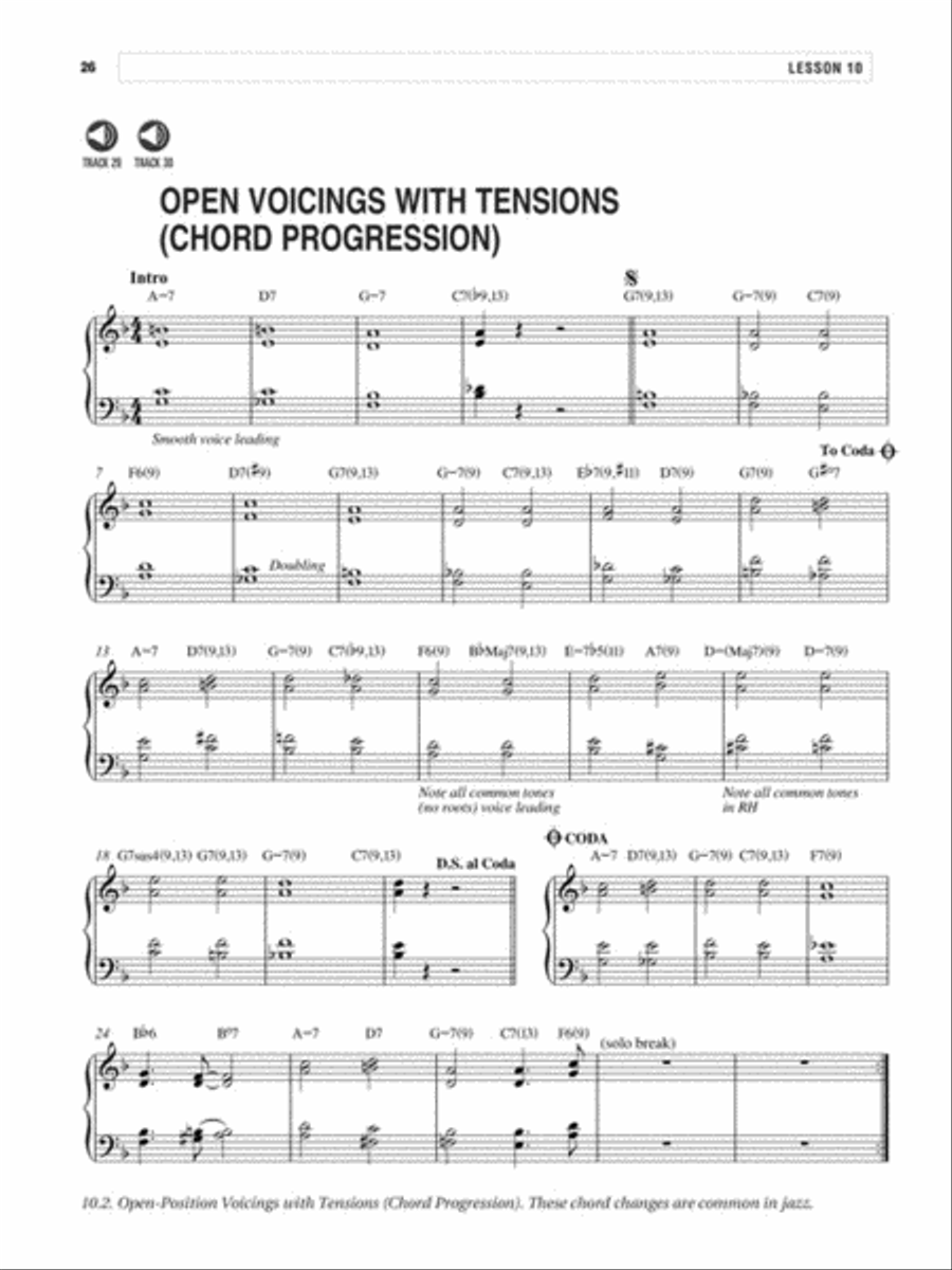 Jazz Piano Comping Jazz Piano Comping Piano Method scores gallery preview page 5