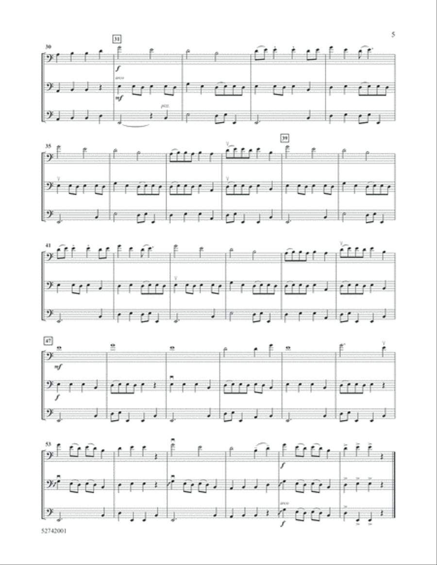 Vulcan's Forge Double Bass scores gallery preview page 5