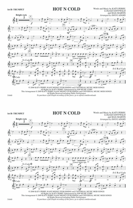 Book cover for Hot N Cold: 1st B-flat Trumpet