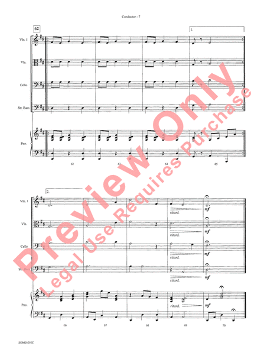 Themes from Harry Potter String Orchestra scores gallery preview page 10