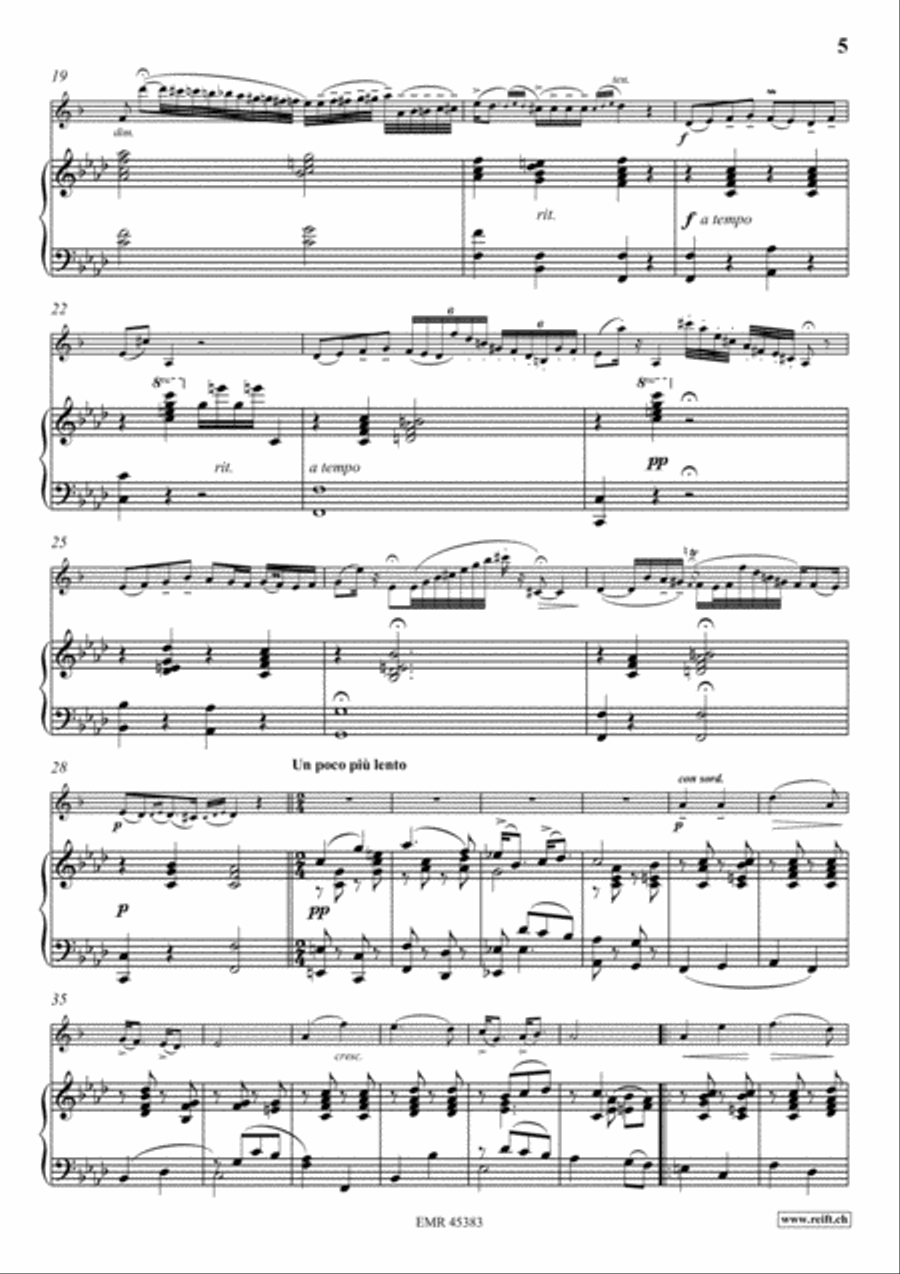 Zigeunerweisen Horn scores gallery preview page 6