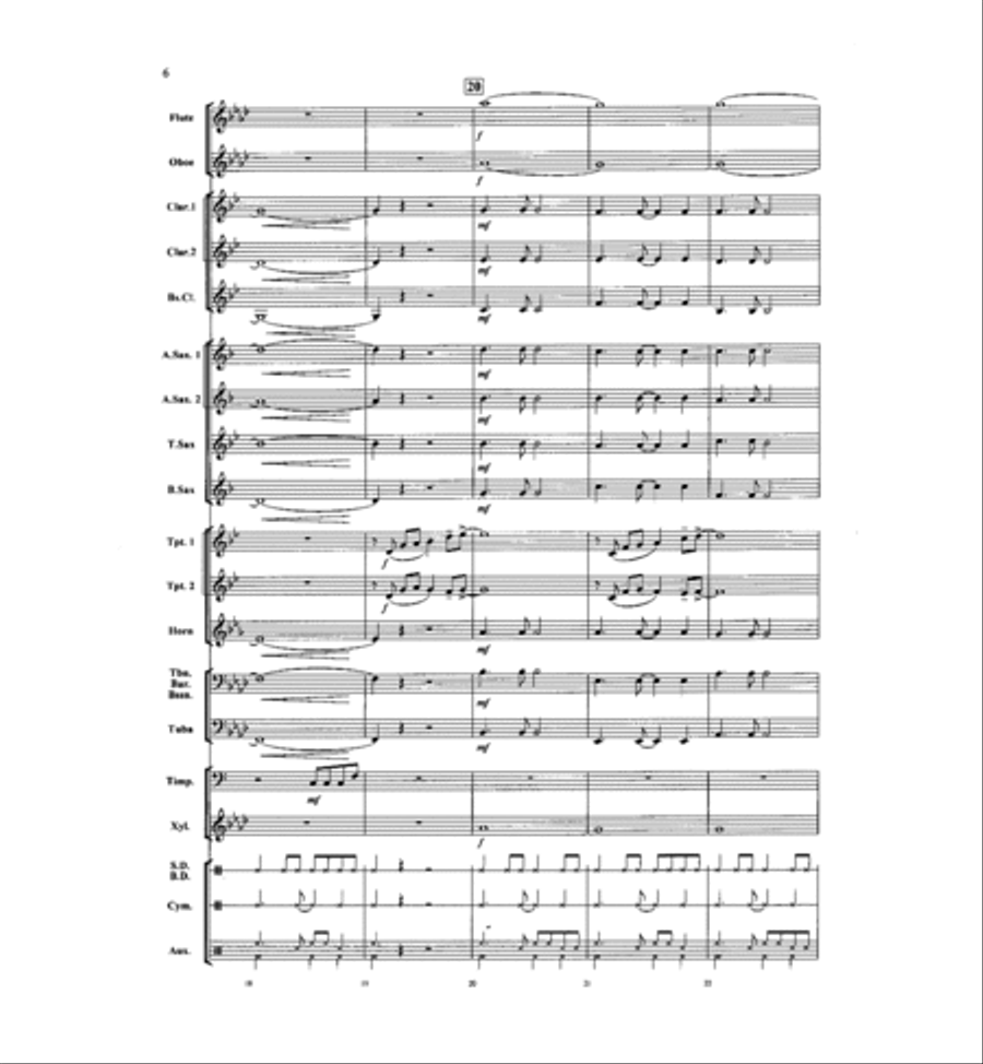 La Brava! Concert Band scores gallery preview page 5