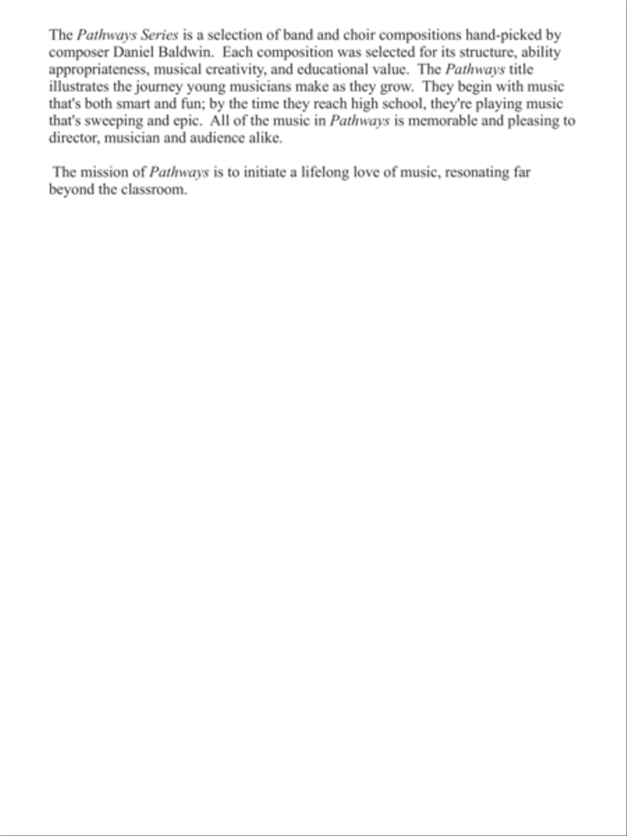 Pioneer Spirit March Concert Band scores gallery preview page 3