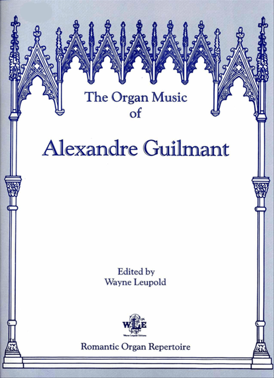 The Organ Music of Alexandre Guilmant, Volume 7 - Sonata 1 Organ scores gallery preview page 1
