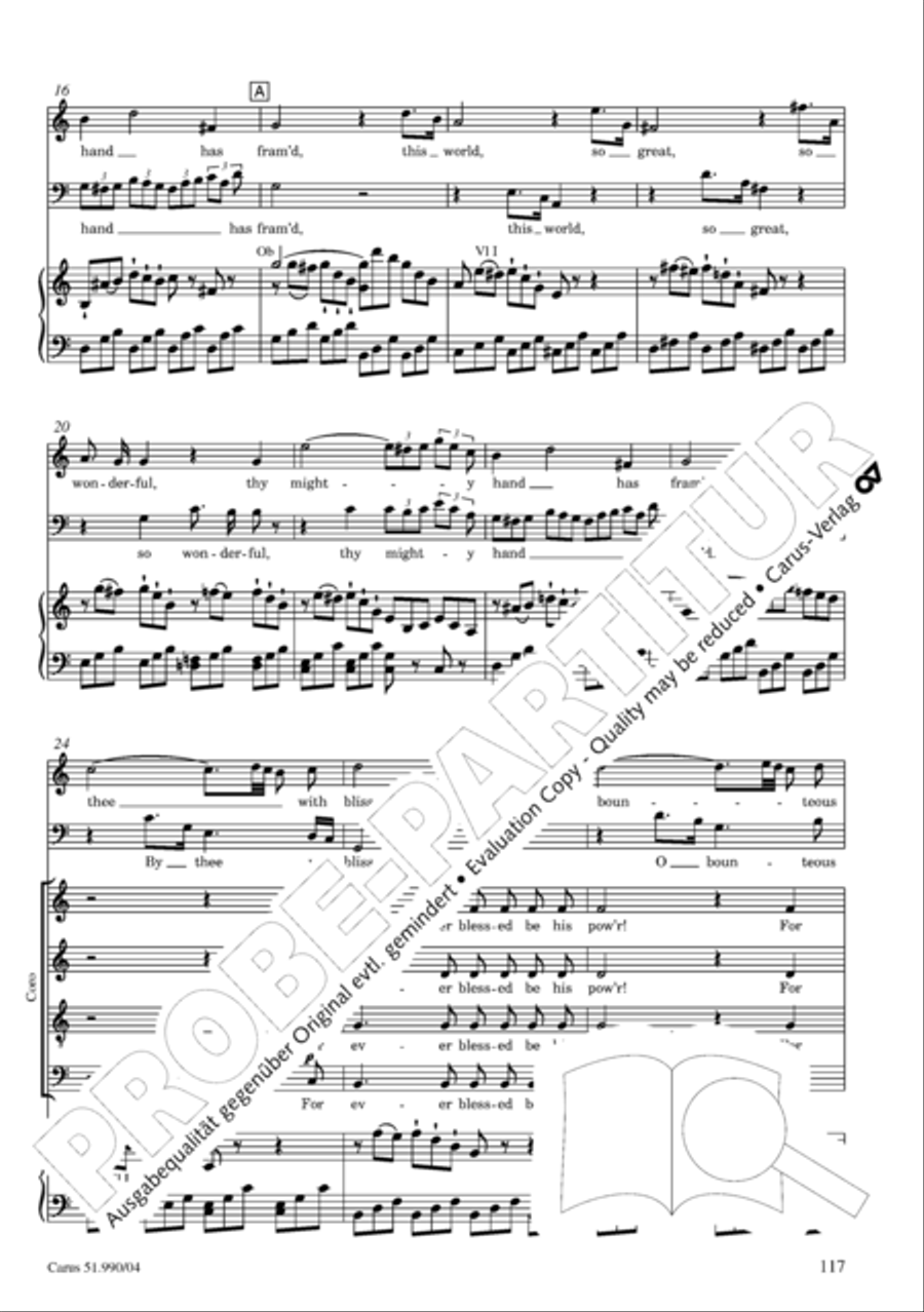 The Creation 4-Part scores gallery preview page 118