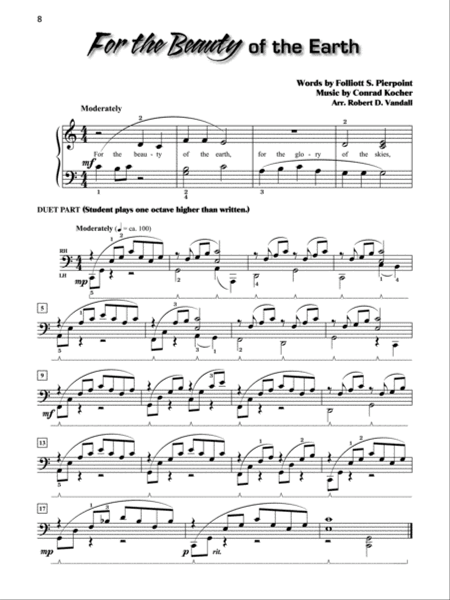 Play Hymns, Book 2 Play Hymns, Book 2 Easy Piano scores gallery preview page 3
