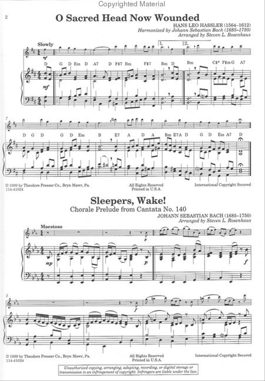 The Sacred Flute Chamber Music scores gallery preview page 2