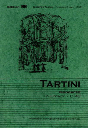 Book cover for Concerto in E major (D.48)