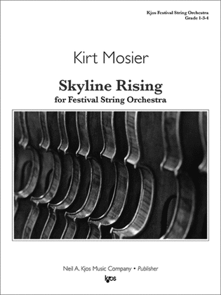 Book cover for Skyline Rising - Score