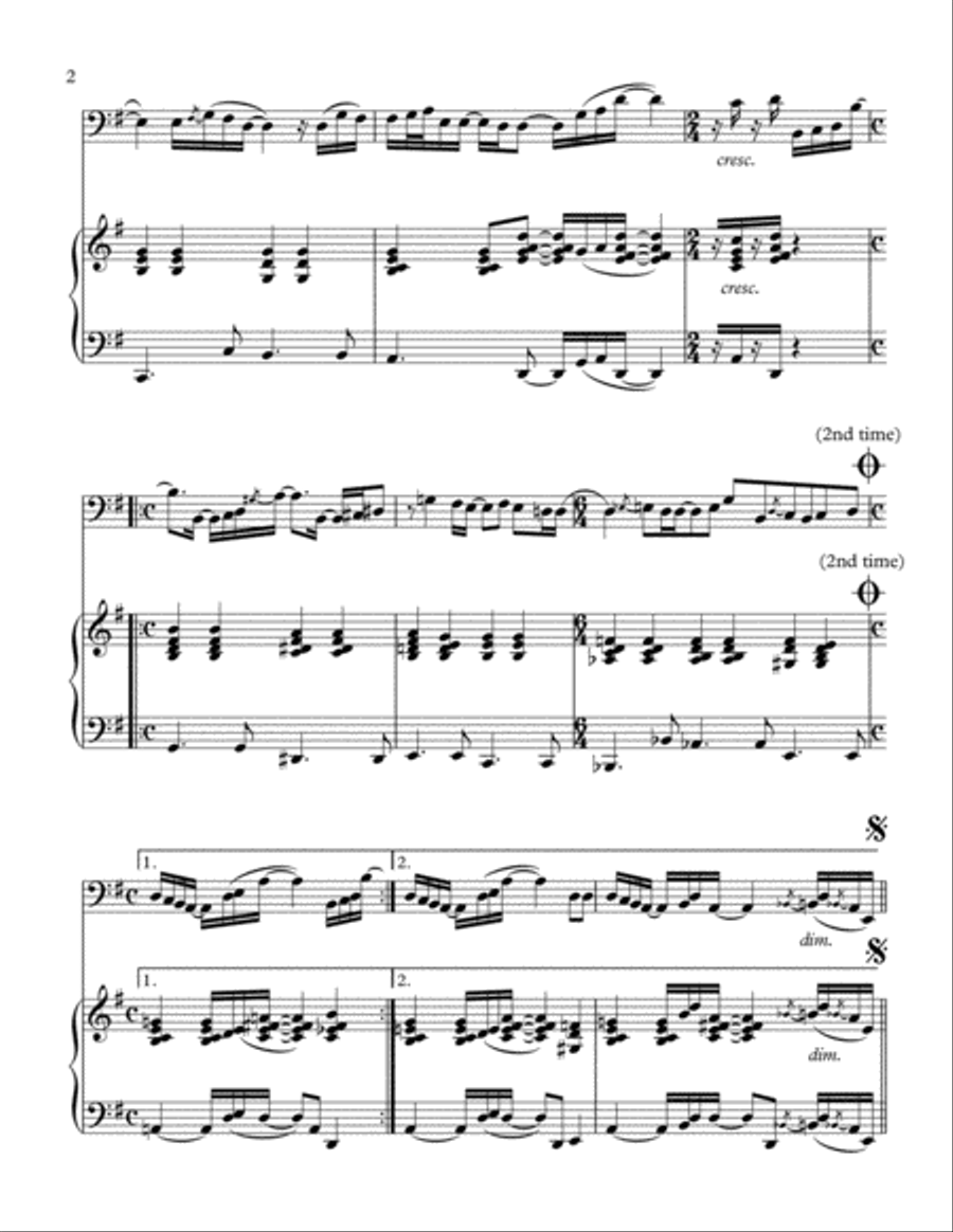 Happy New Year Piano scores gallery preview page 3