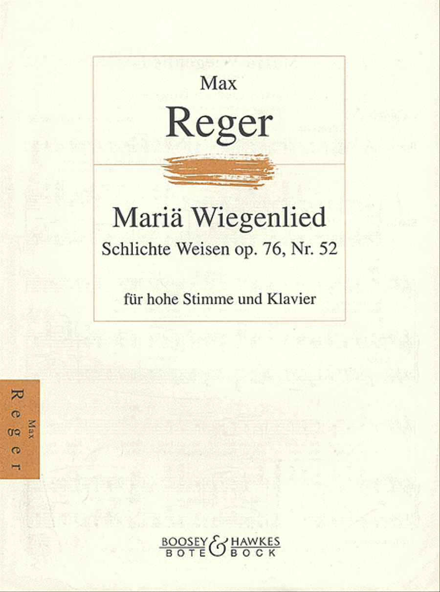 Maria Wiegenlied, Op. 76, No. 52