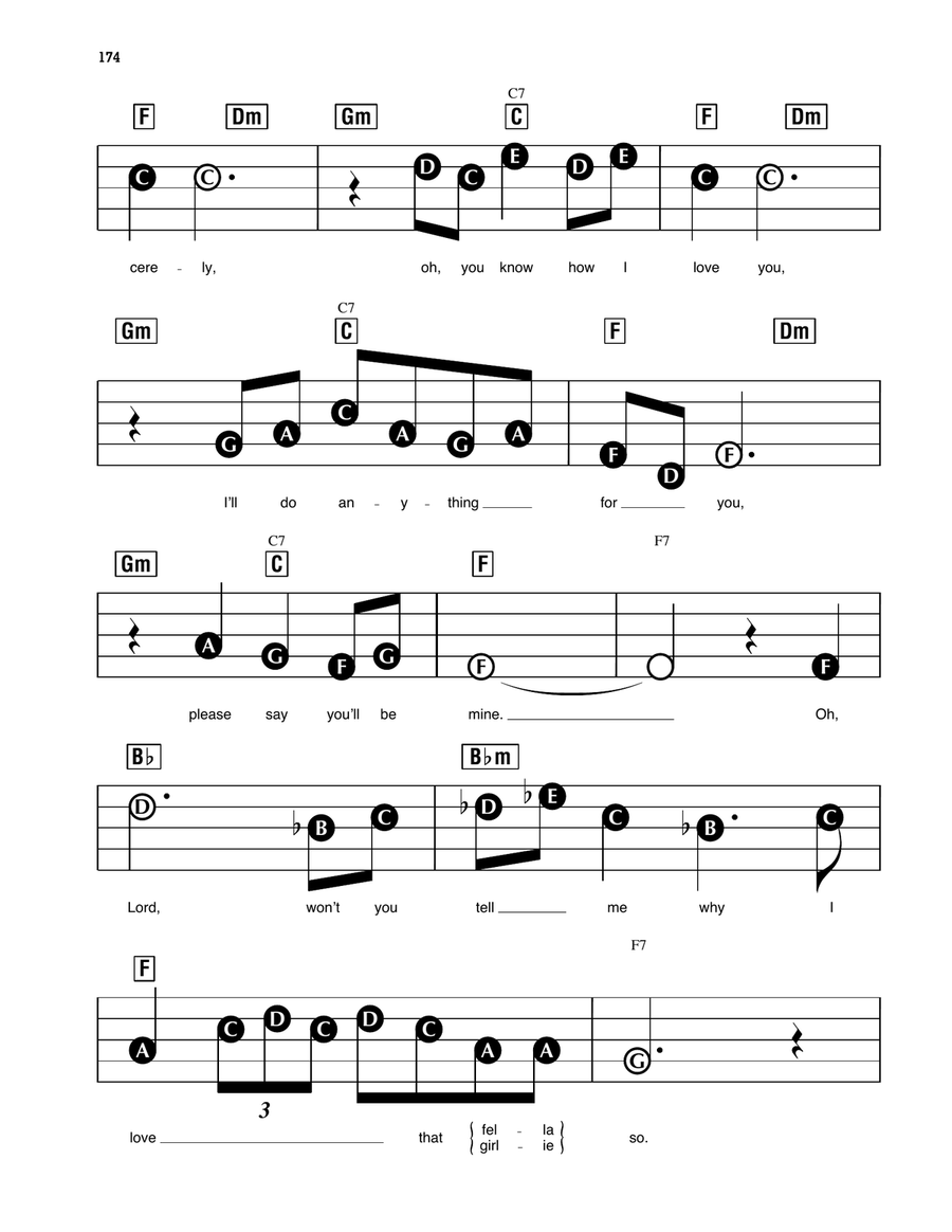Sincerely Electronic Keyboard scores gallery preview page 2
