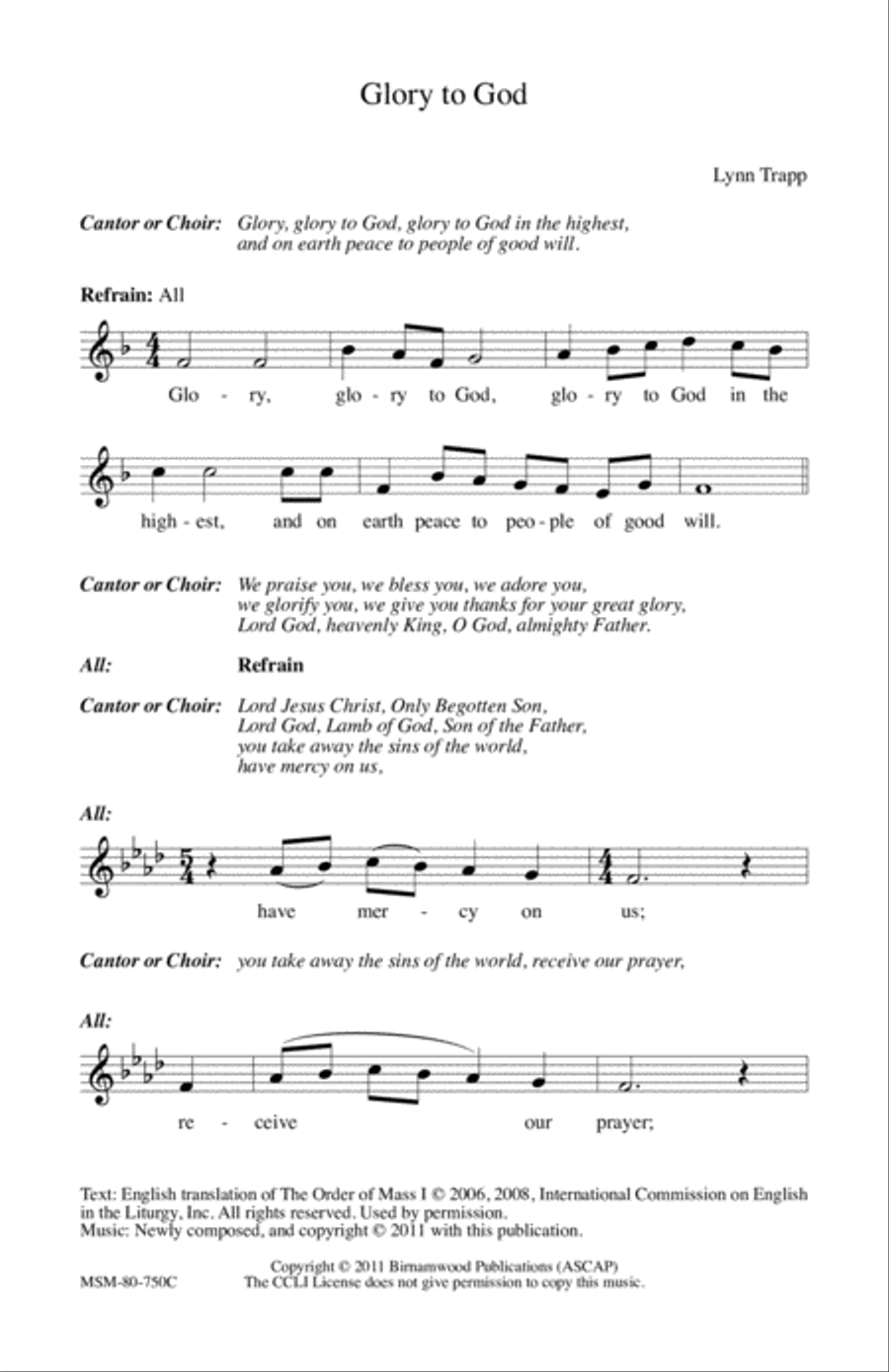 Morning Star Mass (Downloadable Assembly Edition) Choir scores gallery preview page 4