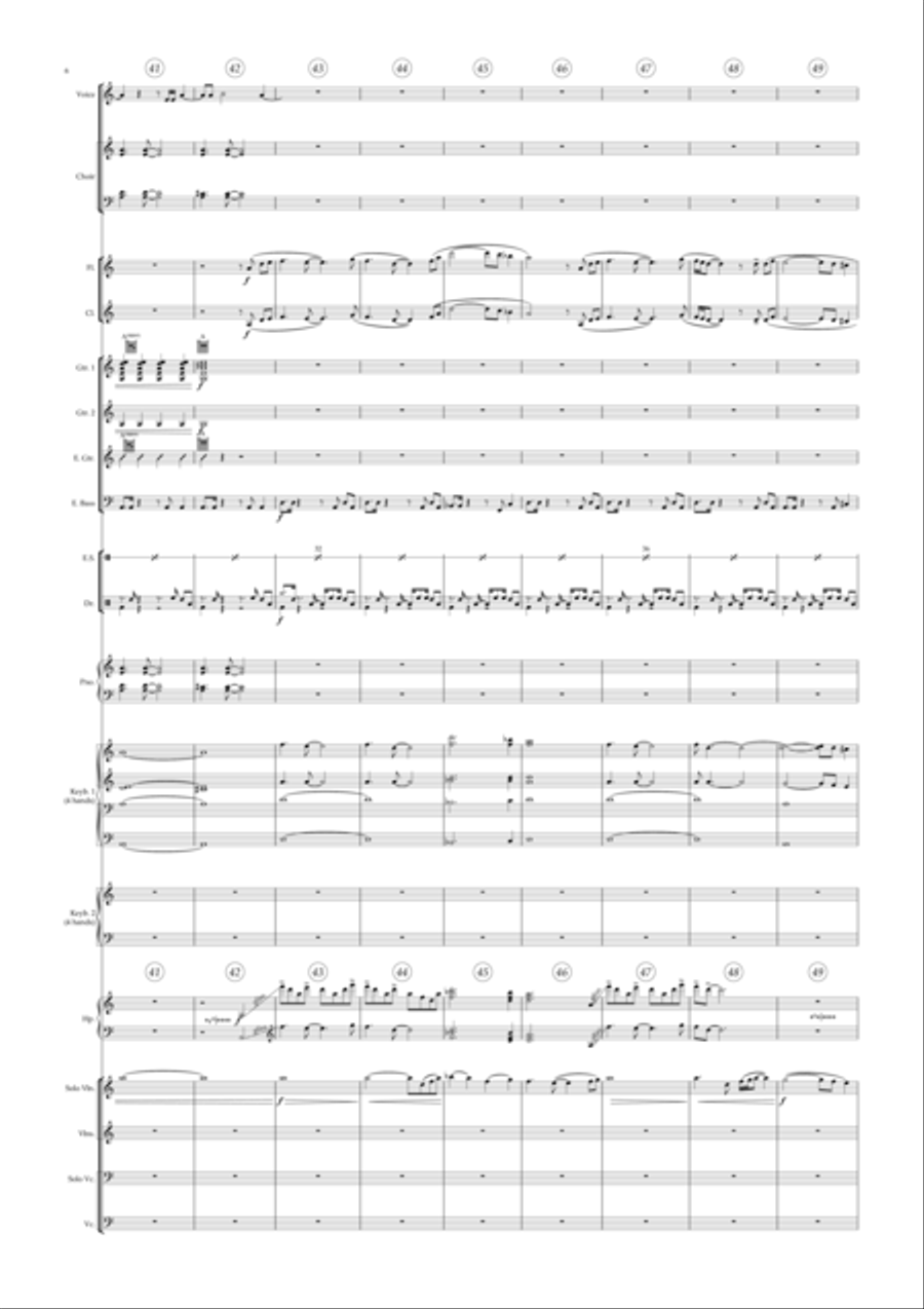 Shadowland Full Orchestra scores gallery preview page 6