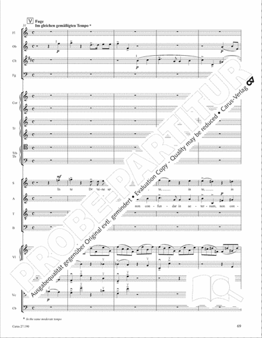 Te Deum 4-Part scores gallery preview page 76