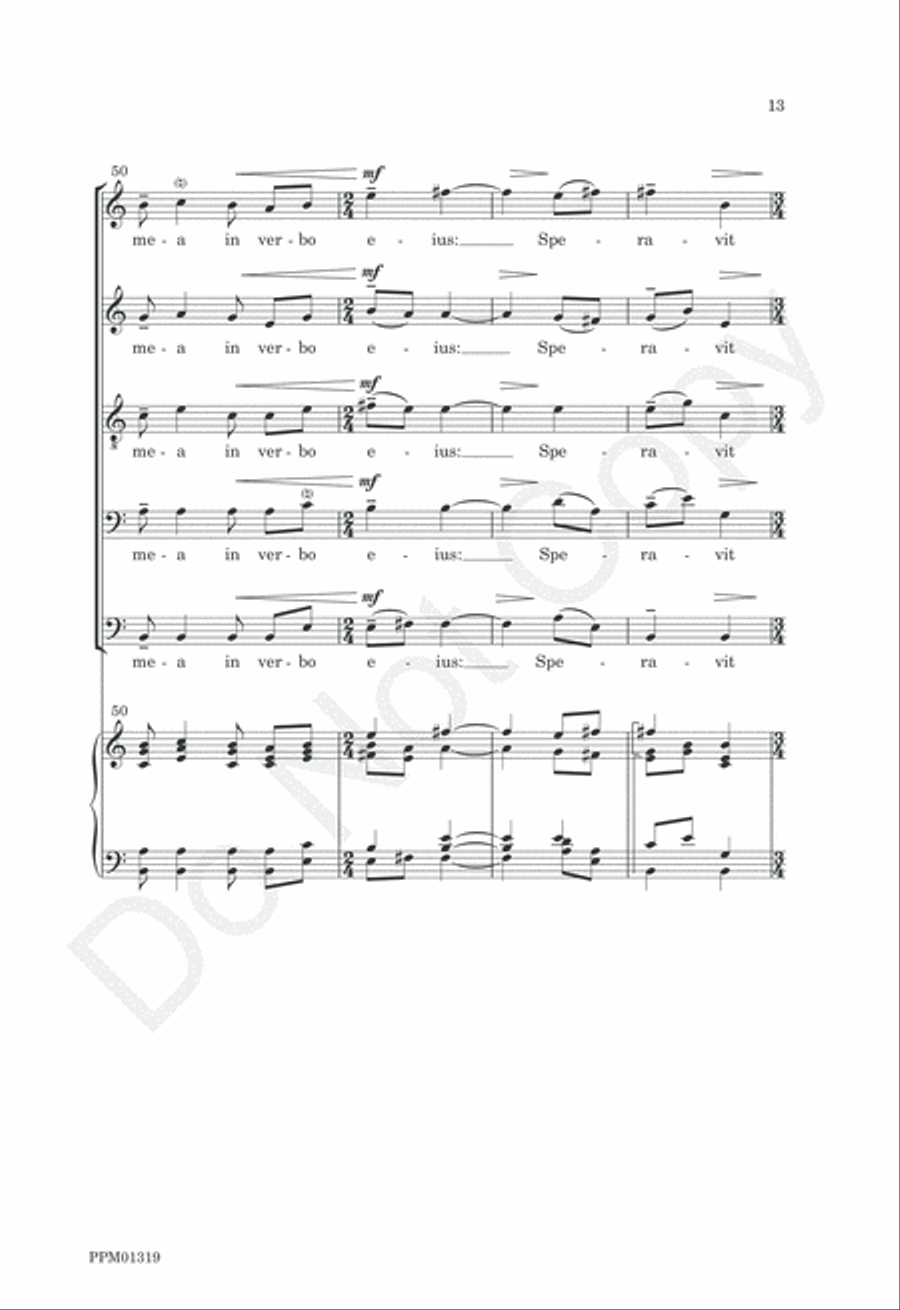 De Profundis A Cappella scores gallery preview page 16