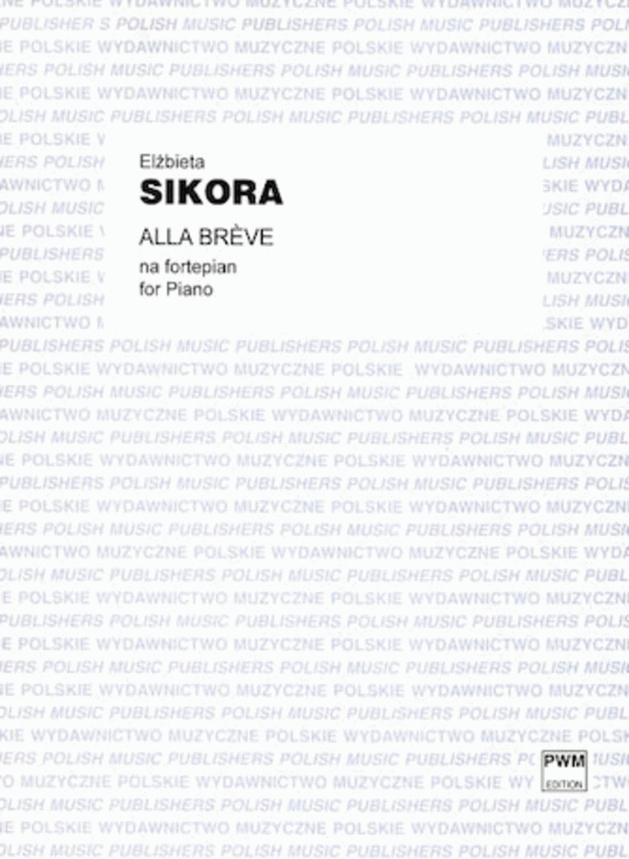 Alla Breve Piano Solo scores gallery preview page 1