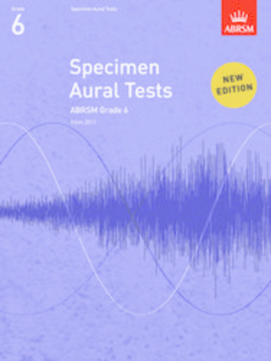 Specimen Aural Tests, Grade 6 Collection / Songbook scores gallery preview page 1