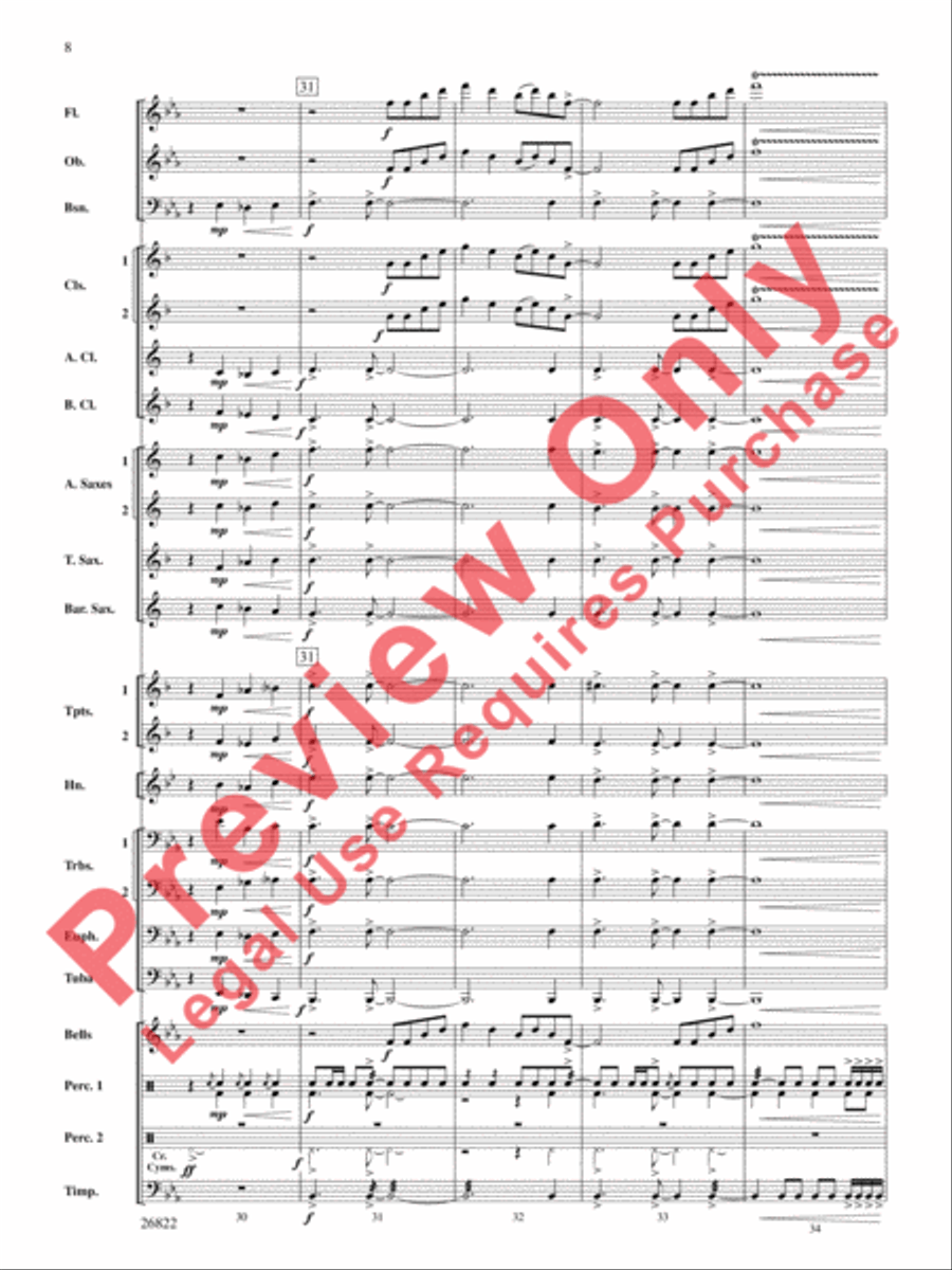 Photo Finish! Photo Finish! Concert Band scores gallery preview page 9