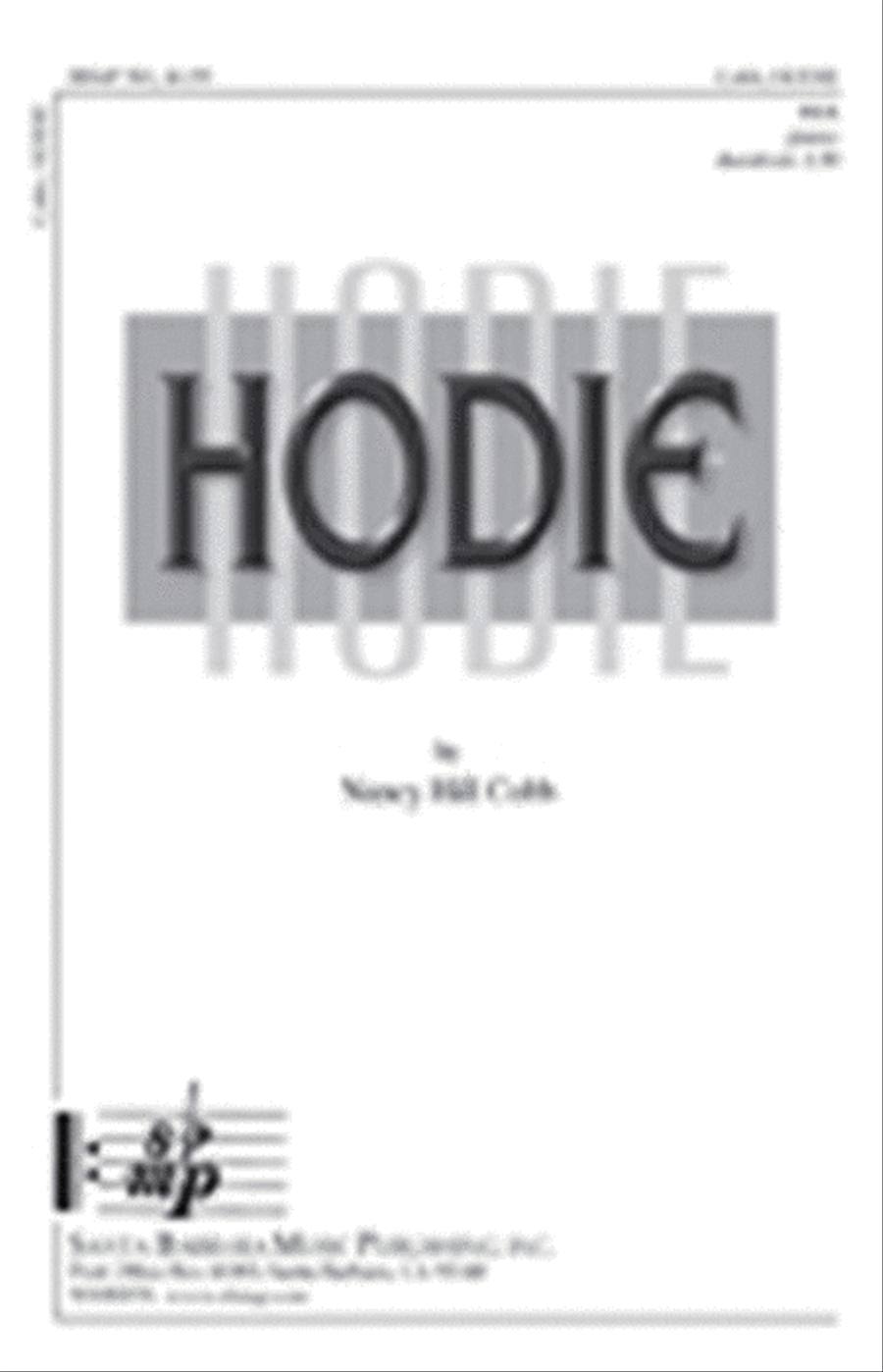 Hodie - SSA Octavo SSA scores gallery preview page 1