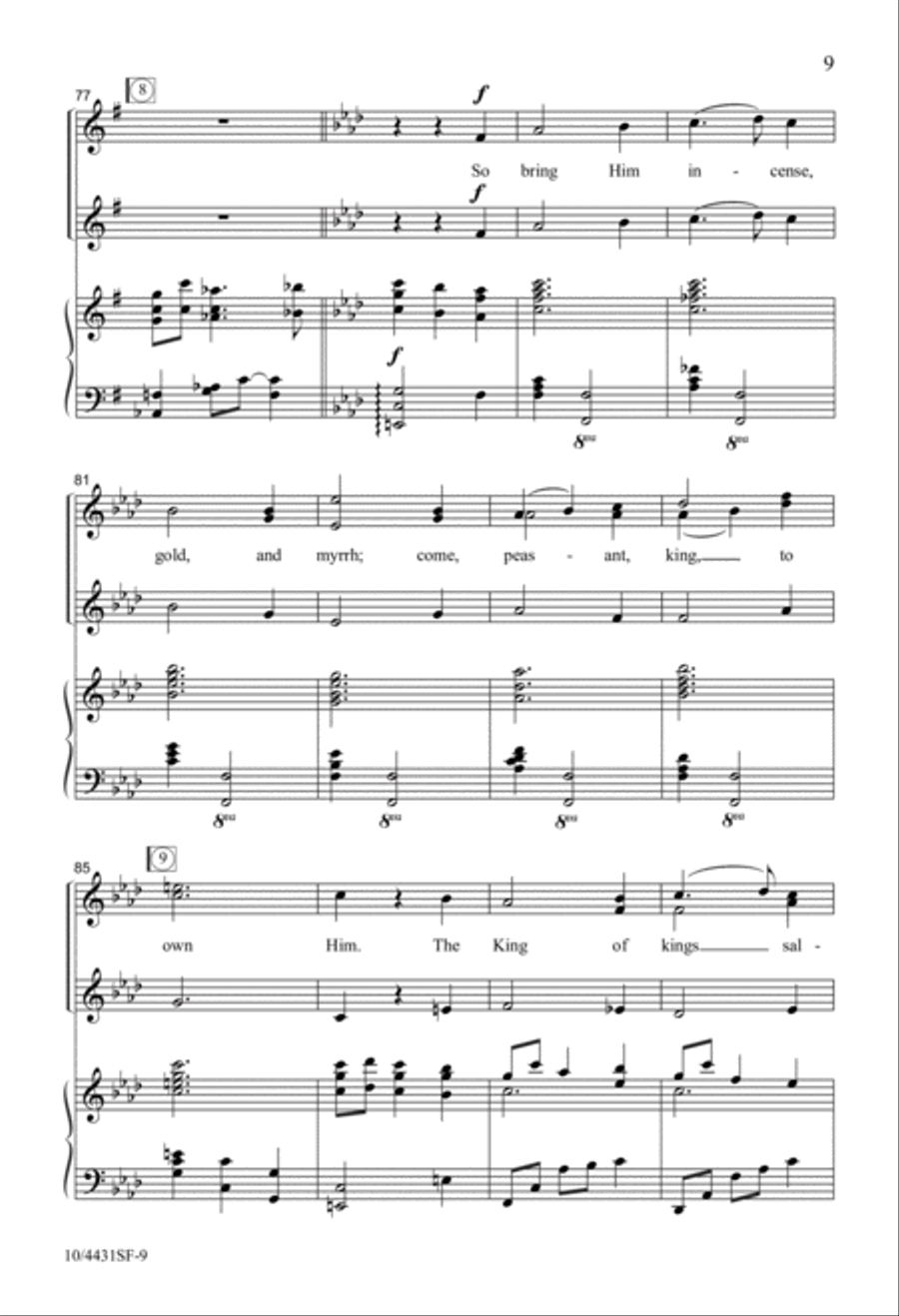 What Child is This? SSA scores gallery preview page 9