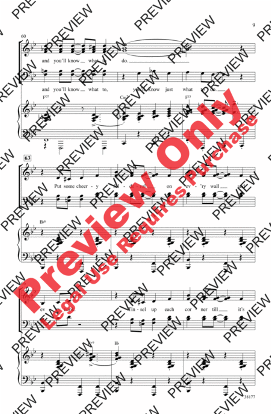 Sparklejollytwinklejingley 4-Part scores gallery preview page 9