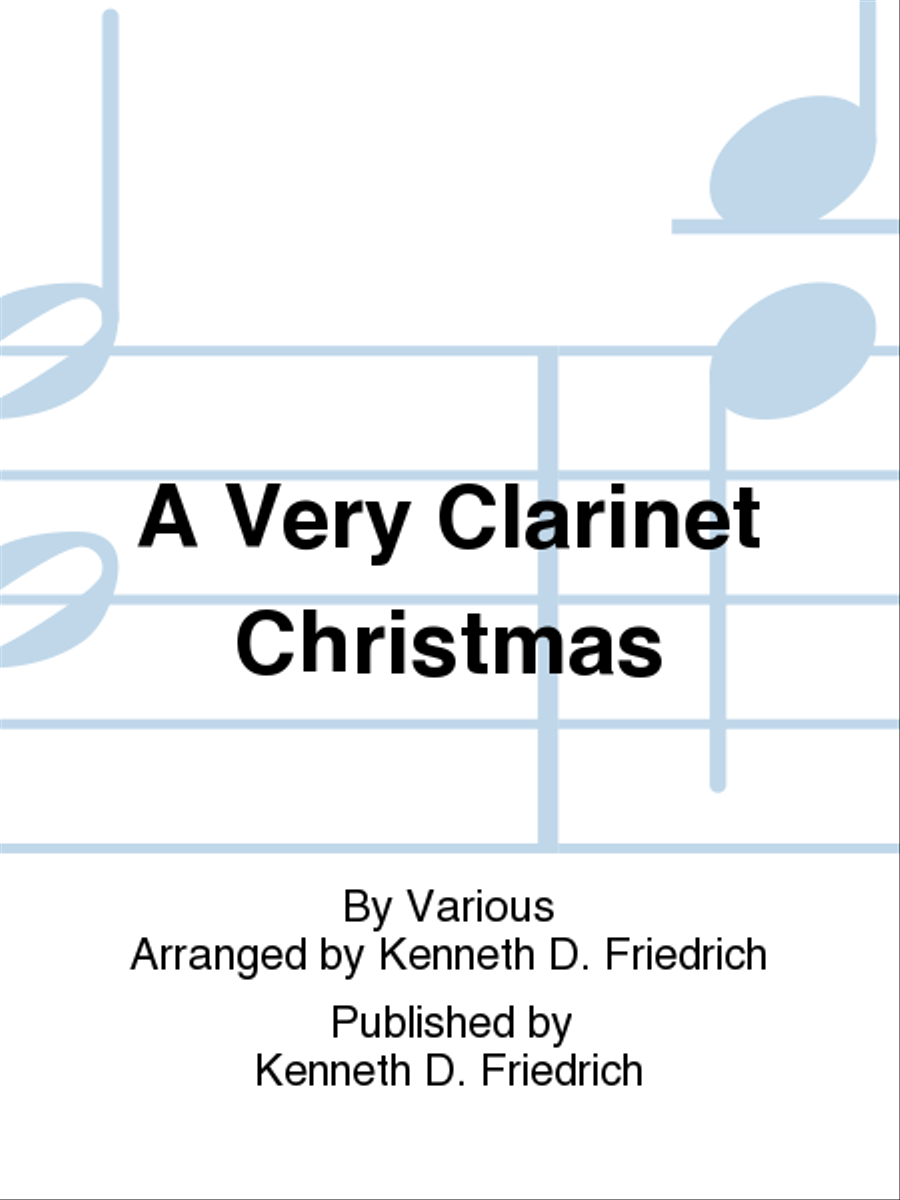 A Very Clarinet Christmas Clarinet Duet scores gallery preview page 1