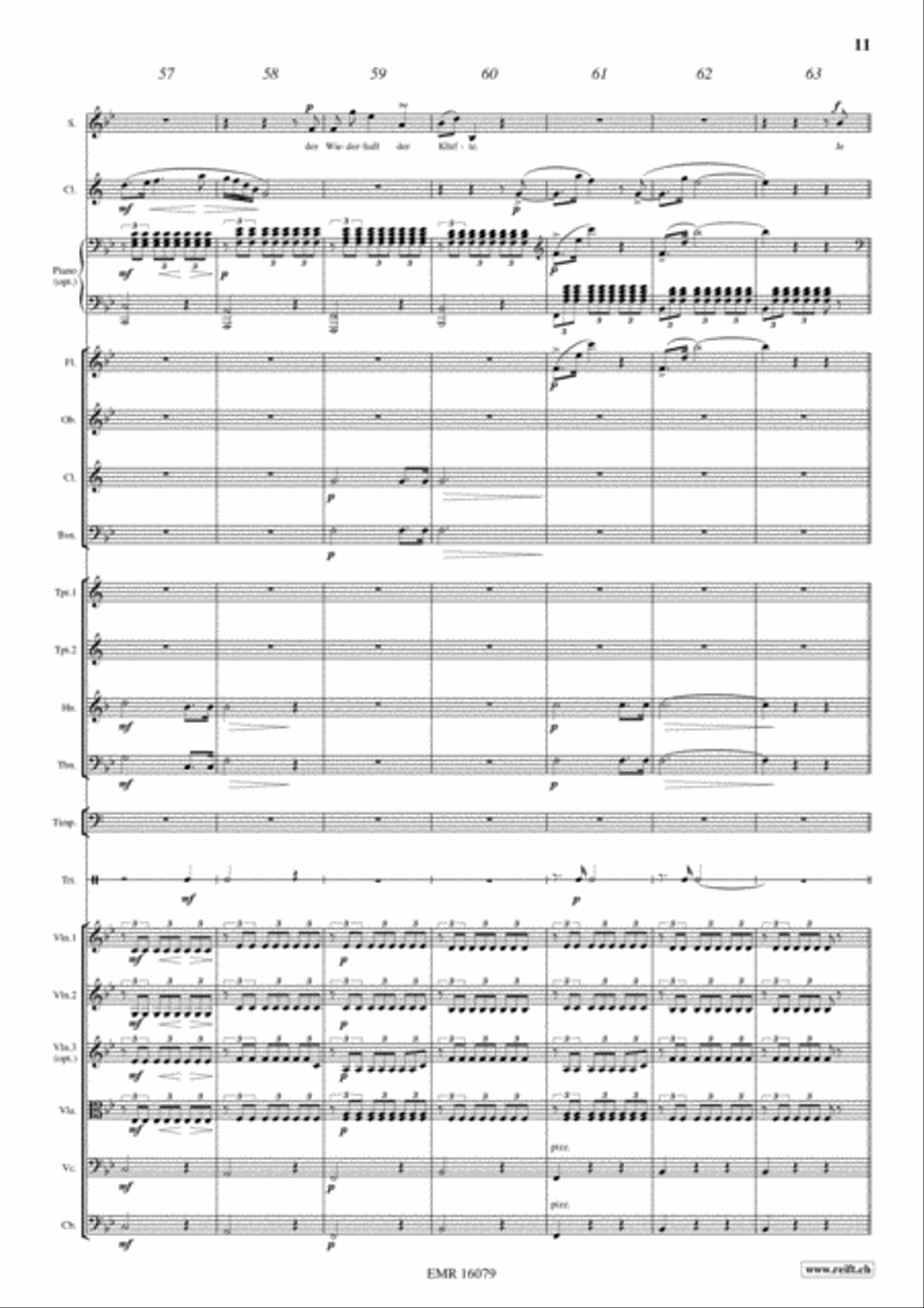 Der Hirt auf dem Felsen Der Hirt auf dem Felsen Orchestra scores gallery preview page 12