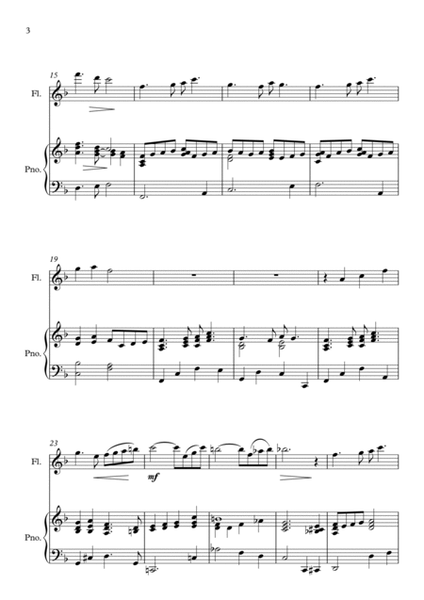 Suo Gan, A Welsh Lullaby, for Flute and Piano image number null