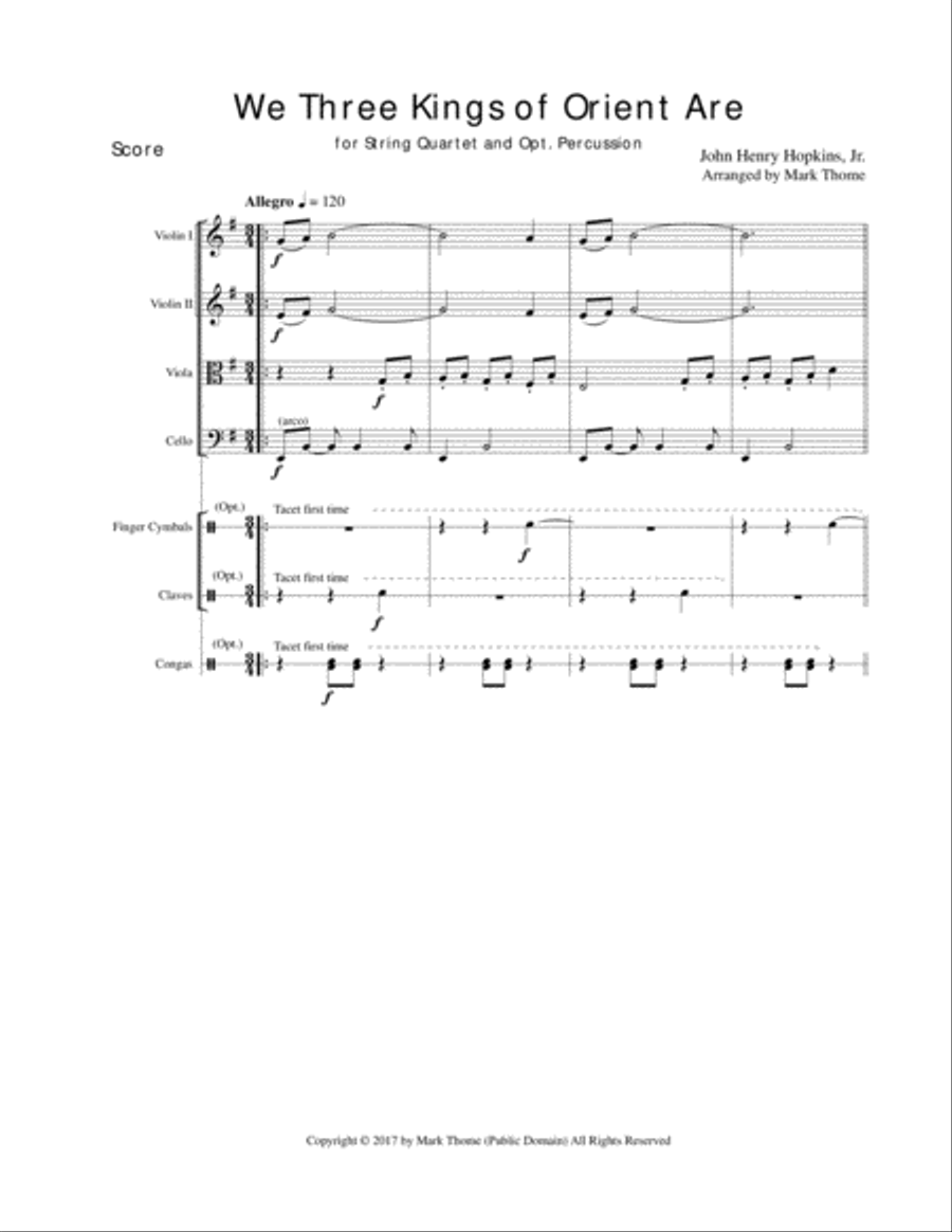 We Three Kings Of Orient Are Set of Parts scores gallery preview page 2