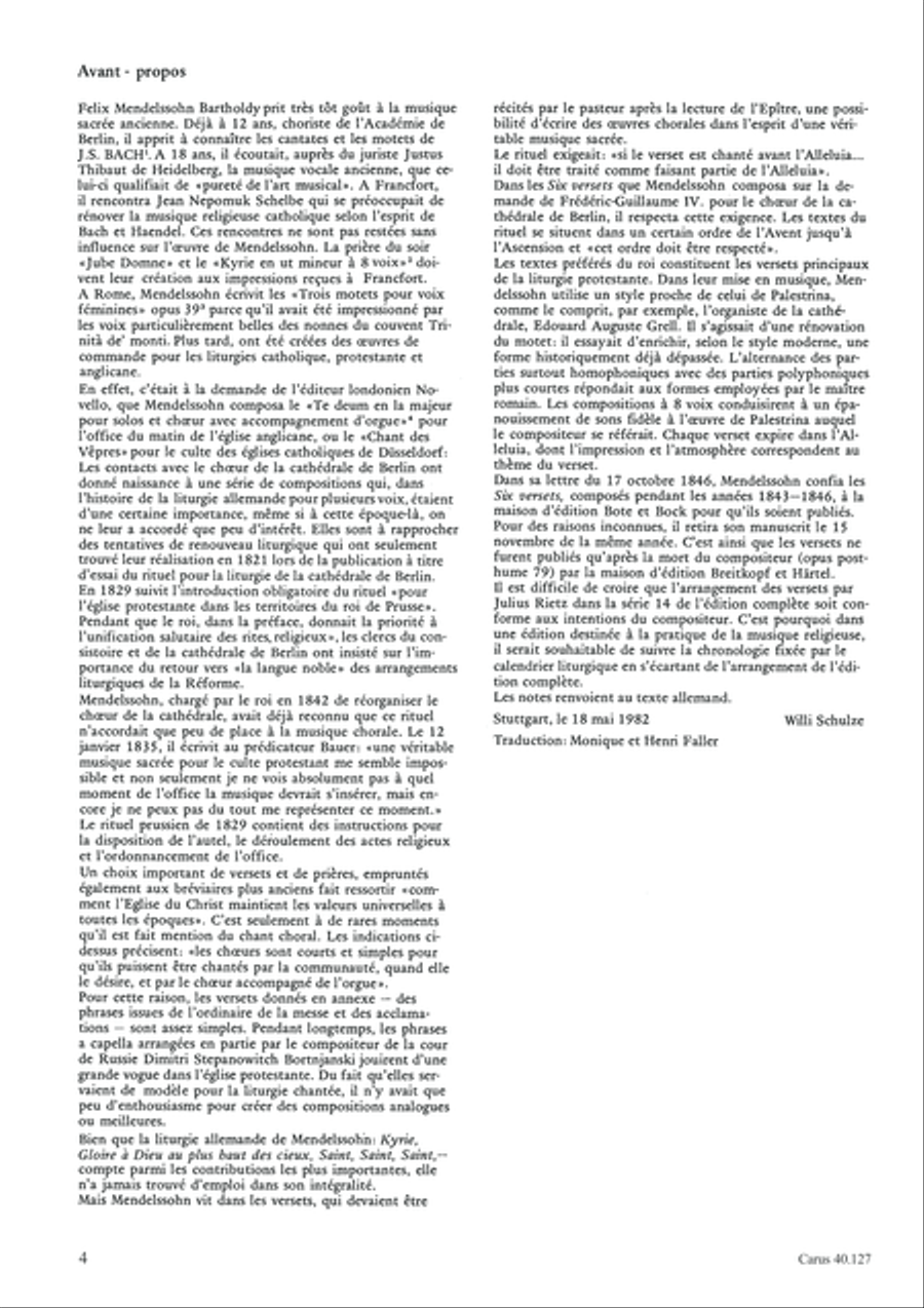 Sechs Spruche zum Kirchenjahr op. 79 Score scores gallery preview page 5