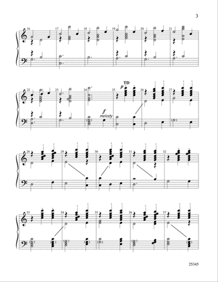 Two English Christmas Carols 3-Octaves scores gallery preview page 3