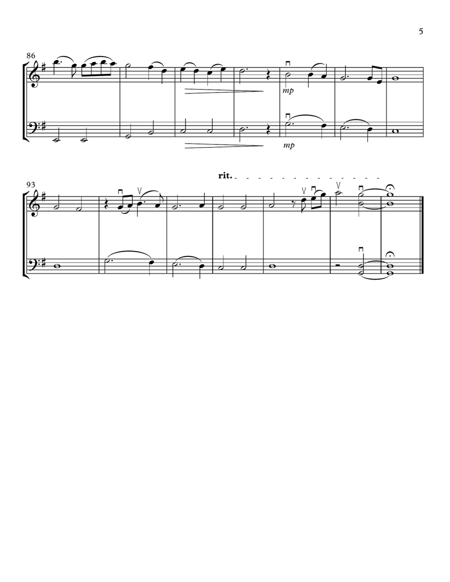 Why I Love You String Duet scores gallery preview page 5