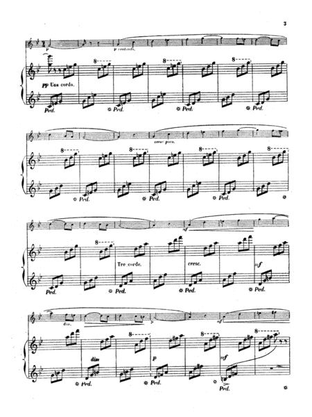 Büsser: Piece in B flat, Op. 22