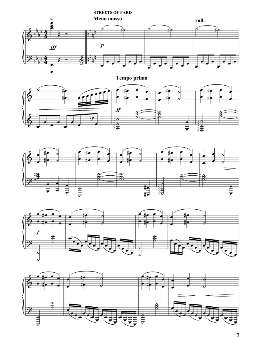 Suite (from Perfume) Piano Solo scores gallery preview page 3