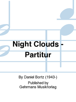 Night Clouds - Partitur