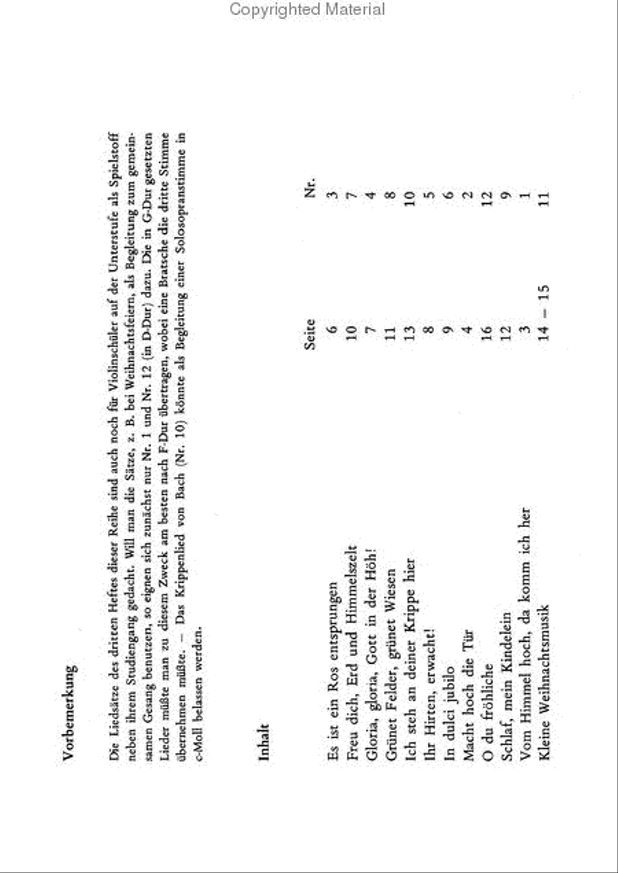Zur Weihnacht Zur Weihnacht Christmas scores gallery preview page 2