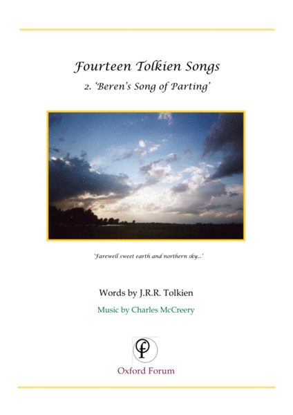 Tolkien Song: Beren's Song of Parting image number null