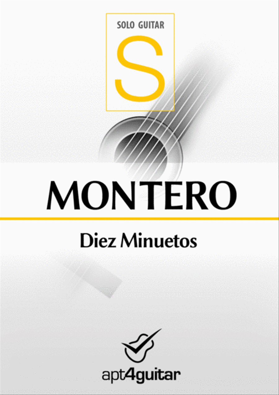 Diez Minuetos Diez Minuetos Acoustic Guitar scores gallery preview page 1