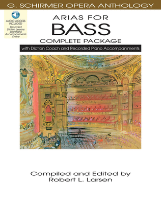 Book cover for Arias for Bass – Complete Package