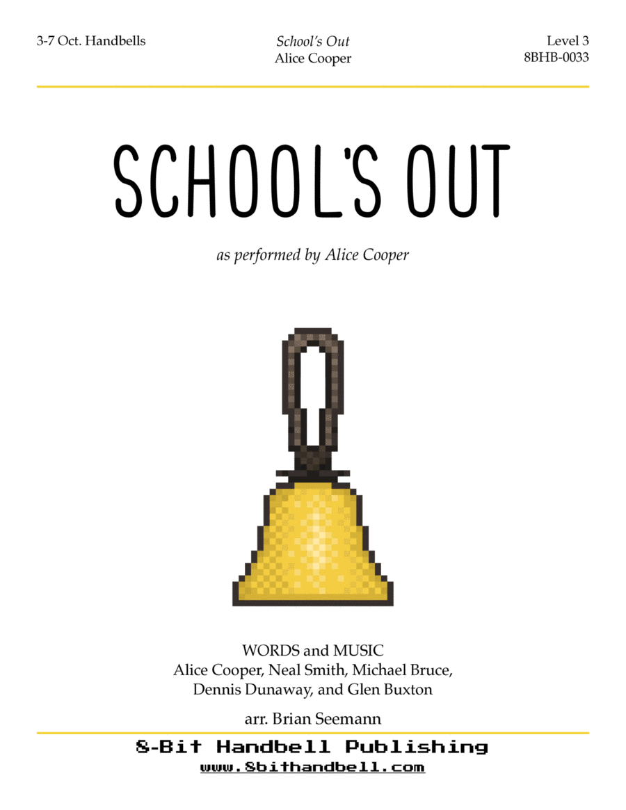 School's Out Handbell Choir scores gallery preview page 1