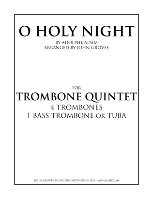 O Holy Night - Trombone Quintet