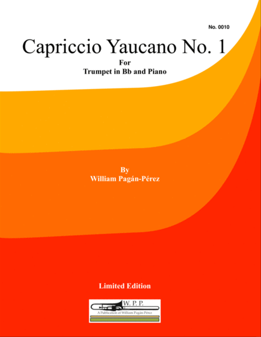 Capriccio Yaucano No. 1 Trumpet Solo scores gallery preview page 1