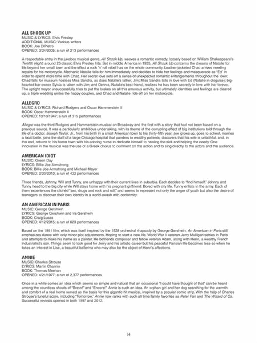 The New Broadway Fake Book Voice scores gallery preview page 11