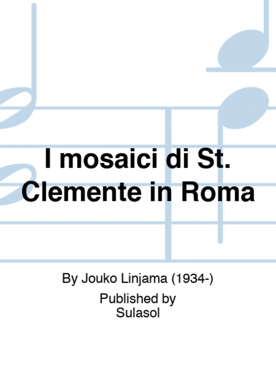I mosaici di St. Clemente in Roma Horn scores gallery preview page 1
