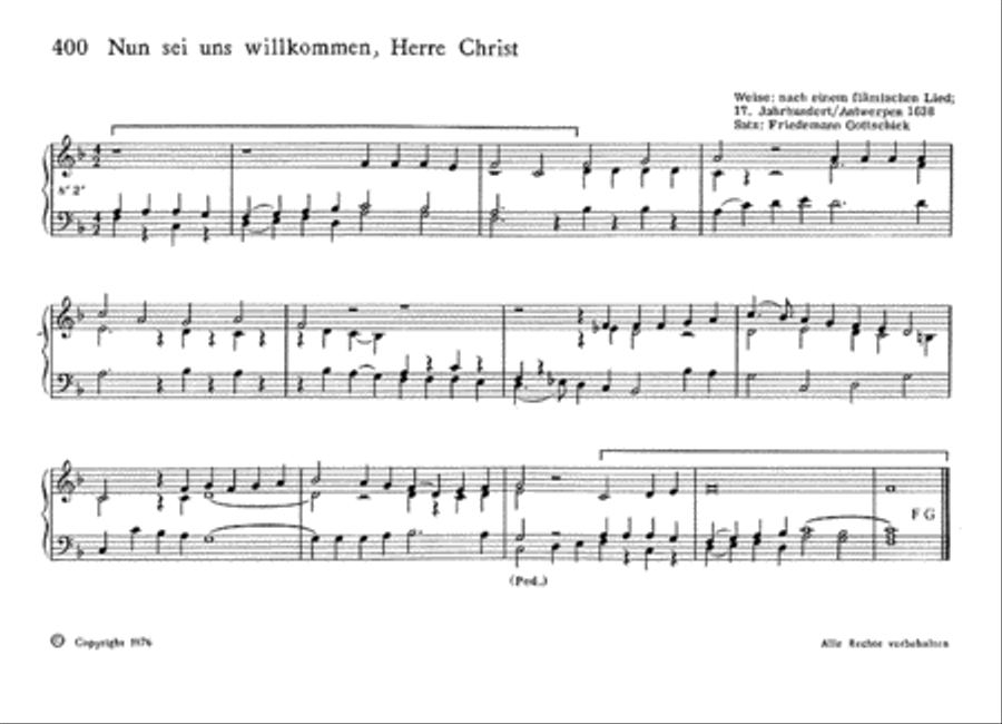 Rheinisches Orgelbuch Organ Solo scores gallery preview page 1
