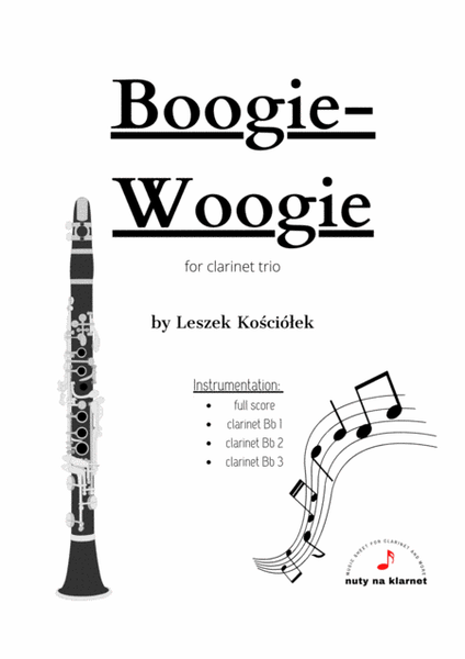Boogie-Woogie (clarinet trio) image number null