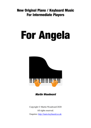 Book cover for For Angela